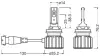 Лампа світлодіодна LED H8-H11-H16-H9 LEDriving HL BRIGHT 12V 6000К (комплект 2 шт.) (вир-во) OSRAM 64211DWBRT-2HFB (фото 3)