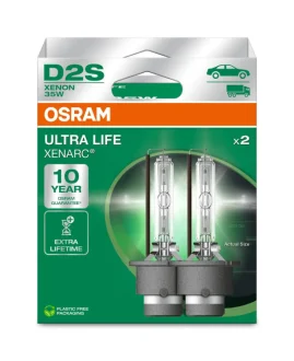 Лампа ксенонова D2S XENARC ULTRALIFE 85В, 35Вт, P32d-2 (компл) (вир-во) OSRAM 66240ULT2HB
