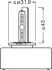 Автолампа допоміжного світла ксеноновая D5S 12V 25W 4400K OSRAM 66540 (фото 3)
