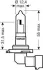 Лампа автомобільна HB3 (2pc) OSRAM 9005CBI (фото 1)