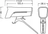 Велоліхтарик (комплект) OSRAM LEDBL101 SET (фото 3)