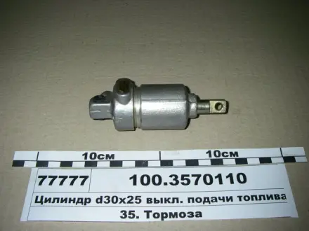 Циліндр пневматичний 30х25 (вир-во) ПААЗ 1003570110