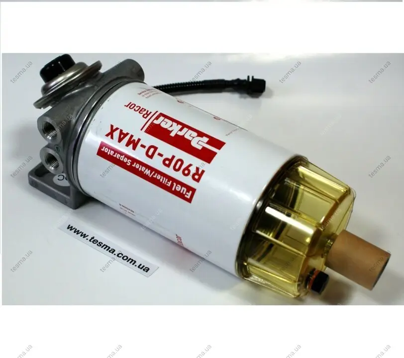 fuel filter separator assembly. топливный фильтр сепаратор. 30 мкм 24V PARKER RACOR 490R2430MTC - фото 1