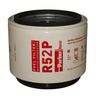 Fuel water separator element, Spin-on. Фильтр топливный сепаратор, накручивающийся PARKER RACOR R52P