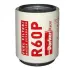 Фільтр паливний сепаратор, елемент. Fuel filter, water separator, element PARKER RACOR R60P (фото 1)