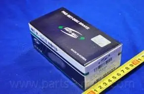 Комплект тормозных колодок, дисковый тормоз PARTS-MALL PKA003S