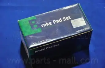 Комплект тормозных колодок, дисковый тормоз PARTS-MALL PKA005