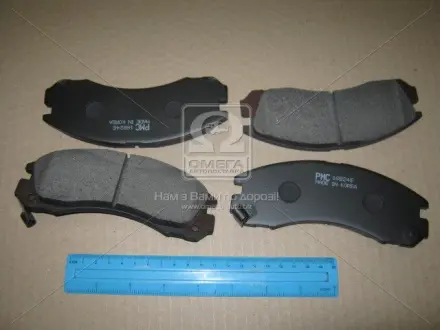 Колодки тормозные дисковые (пр-во) PARTS-MALL PKA043