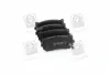 Колодка гальм. диск. KIA CARENS (вир-во) PARTS-MALL PKB008 (фото 1)