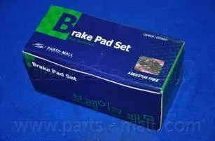 Комплект тормозных колодок, дисковый тормоз PARTS-MALL PKB031