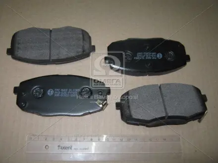 Комплект тормозных колодок, дисковый тормоз PARTS-MALL PKBE35