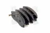 Колодка гальм. диск. CHEVROLET CAPTIVA передн. (вир-во) PARTS-MALL PKC-020 (фото 3)