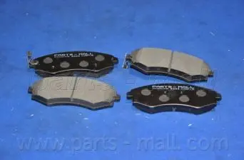 Комплект тормозных колодок, дисковый тормоз PARTS-MALL PKD005