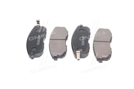 Колодка гальм. диск. NISSAN TIIDA(C11X) 07- (вир-во) PARTS-MALL PKE005
