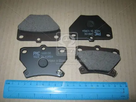 Комплект тормозных колодок, дисковый тормоз PARTS-MALL PKF011