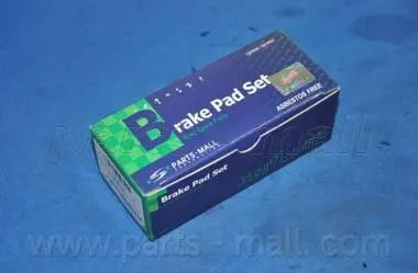 Комплект тормозных колодок, дисковый тормоз PARTS-MALL PKF025