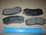 Колодка гальм. диск. MITSUBISHI PAJERO G4 06- (вир-во) PARTS-MALL PKF028 (фото 1)