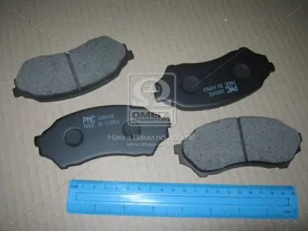 Комплект тормозных колодок, дисковый тормоз PARTS-MALL PKH011