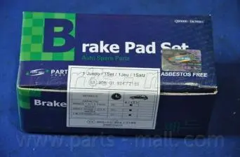 Комплект тормозных колодок, дисковый тормоз PARTS-MALL PKHE05
