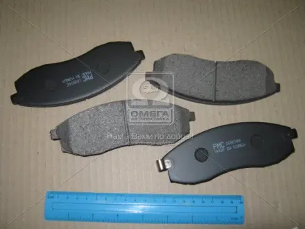 Комплект тормозных колодок, дисковый тормоз PARTS-MALL PKW005