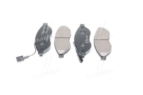 Колодка гальм. диск. PEUGEOT (вир-во Parts-Mall) PARTS-MALL PKX-007