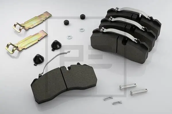 комплект тормозных колодок, дисковый тормоз PE 08630600A - фото 1