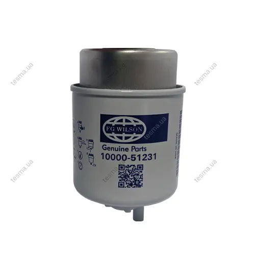 Фильтр топливный сепаратор, элемент. Фільтр паливний, елемент. Fuel filter, water separator, element PERKINS 1000051231 (фото 1)