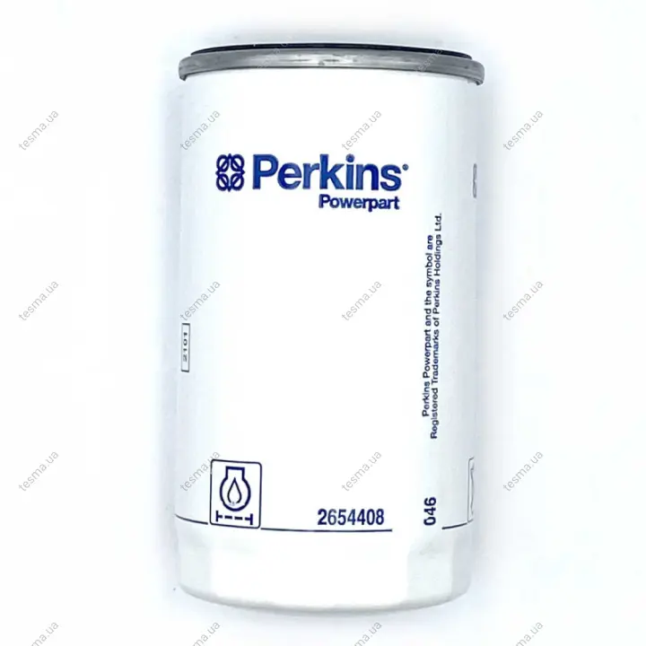 Фильтр масляный, накручиваемый. Фільтр масляний, накручуваний. Oil filter, Spin-On PERKINS 2654408 (фото 1)