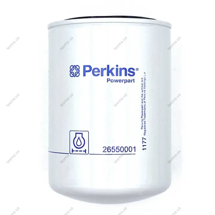 Фильтр охлаждающей жидкости, антифриза, накручиваемый. Coolant antifreeze filter, Spin-On PERKINS 26550001 (фото 1)