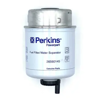 Фильтр топливный сепаратор, элемент. Фільтр паливний, елемент. Fuel filter, water separator, element. PERKINS 26560145