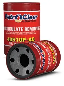 Spin-On Fuel Filter PETRO CLEAR 40530PAD