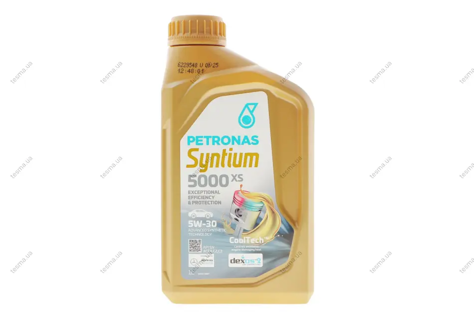 Олива 5W30 SYNTIUM 5000 XS (1L) GM Dexos 2 (API SN/ACEA C2/C3) PETRONAS 70956E18EU (фото 1)