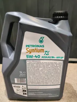 Олива 5W40 SYNTIUM X (5L) (VW502 00/505 00/RN0700/0710/PSA 2296) пошкоджена при транспортуванні PETRONAS DSC_70983M12EU