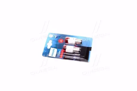 Лампа світлодіодна P21-5 LED red Ultinon Pro3000 12V. 0.8W-1.75W BAY15D 6000K(вир-во Philips) PHILIPS 11499U30RB2