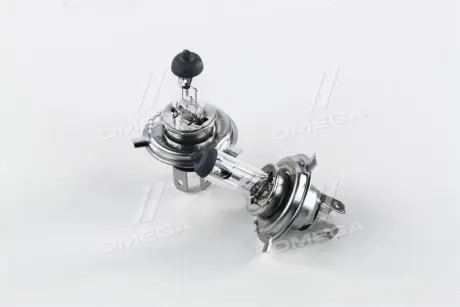 Лампа розжарювання H4 12V 60/55W P43t-38 Vision +30 (2шт. комп.) (вир-во Philips) PHILIPS 12342PRC2