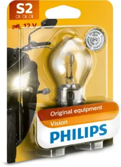 Автолампа галогенова 35/35W PHILIPS 12728BW
