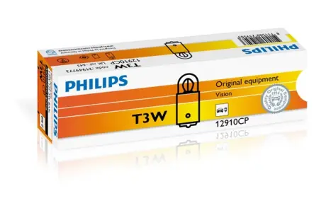 Автолампа 3W PHILIPS 12910CP