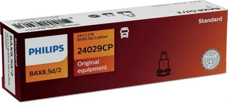 Автолампа 1.2W PHILIPS 24029 CP