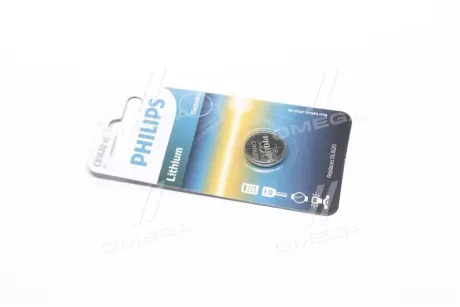 Батарейки кнопкові. літієві PHILIPS CR162000B