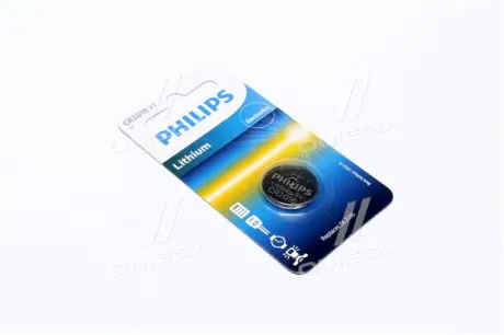Батарейки кнопкові. літієві PHILIPS CR2016/01B