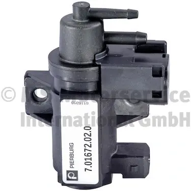 Електропневматичний контрольний клапан CHEVROLET TRAILBLAZER CHRYSLER GRAND VOYAGER V, VOYAGER V DODGE NITRO JEEP CHEROKEE, WRANGLER III 2.8D 10.06- PIERBURG 701672020 (фото 1)