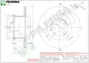 Тормозной диск PILENGA 5154 (фото 1)