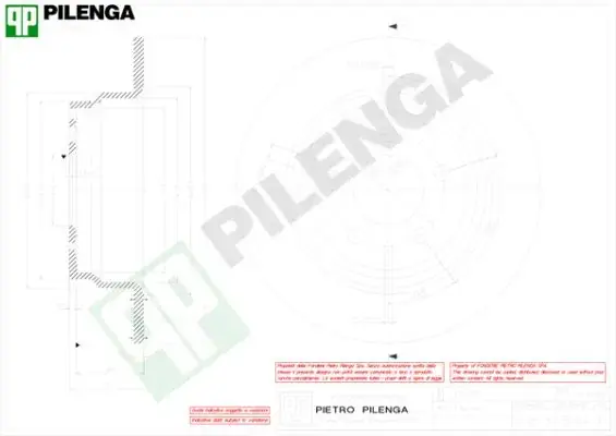 Тормозной диск PILENGA 5264 (фото 1)