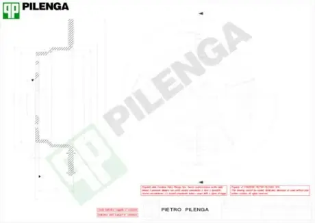 Тормозной диск PILENGA 5264