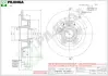 Тормозной диск PILENGA 5504 (фото 1)