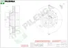 Тормозной диск PILENGA V104 (фото 1)
