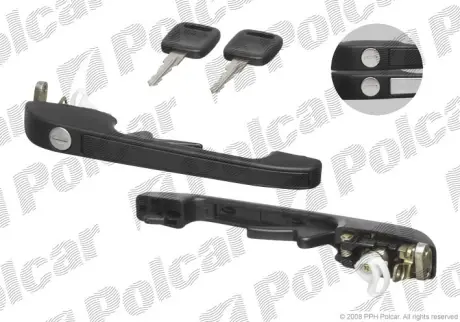 Ручка внешняя POLCAR 1303Z-42