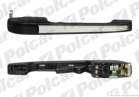 Ручка дверей задня права Audi 80 -86 POLCAR 1303Z-46