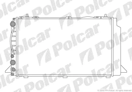 Радиаторы охлаждения POLCAR 130808-1