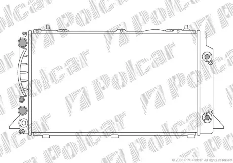 Радиаторы охлаждения POLCAR 130808-7
